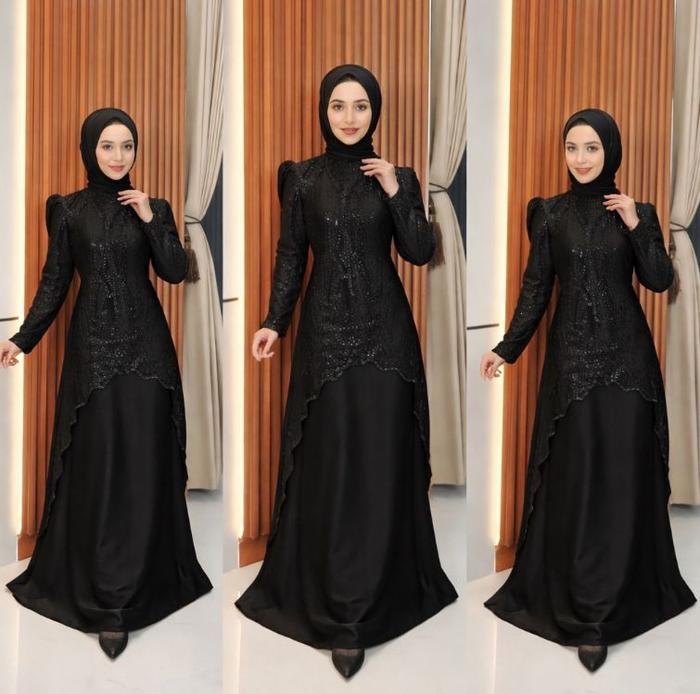 YUMNA Mazaya DRESS - Lafiye Ode Sculpting Dress Ukuran All size  LD110 PJ138 ( Dress kondangan Bahan