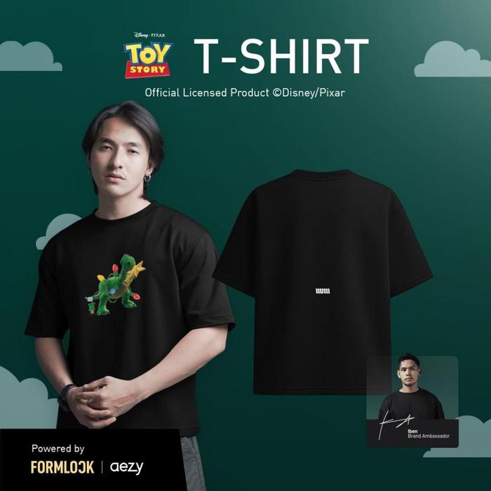 [HOT] No Void Minds TOY STORY Edition Rex In The Lamp Oversized T-Shirt