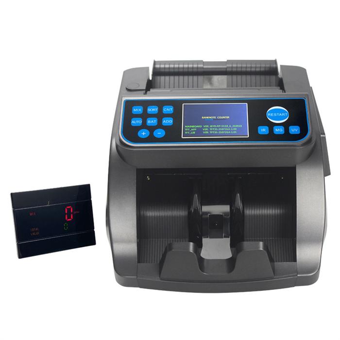 6000E EUR Value Money Cash Counter with TFT display Fake Bill