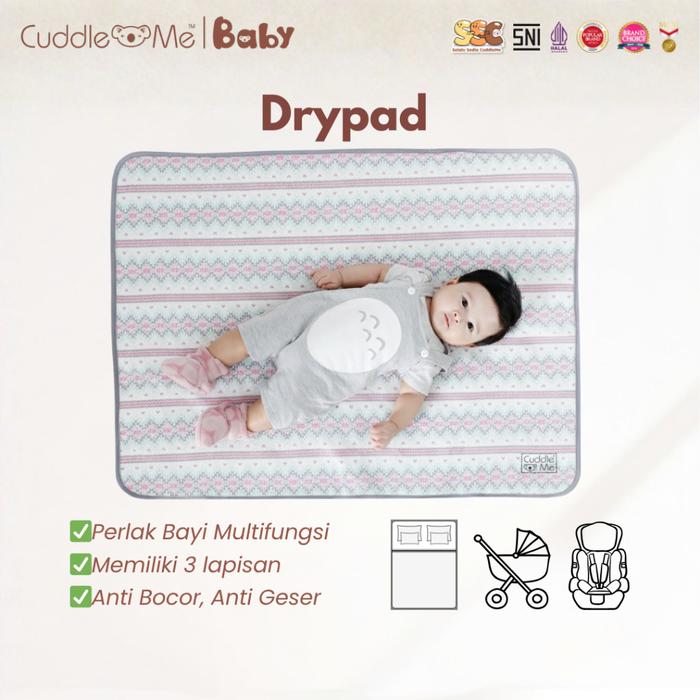 Dry Pad Matras Perlak Bayi Hingga Dewasa Waterproof Anti Bocor DISKON