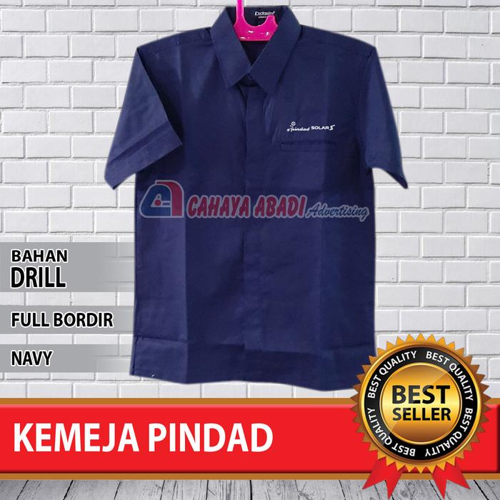 Kemeja Pindad Seragam Pindad Baju Pindad Navy