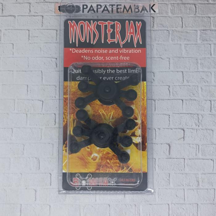 Peredam Limbs Bowjax Monsterjax Monsterjack ORIGINAL Limb Busur Damper - Hitam TAD174