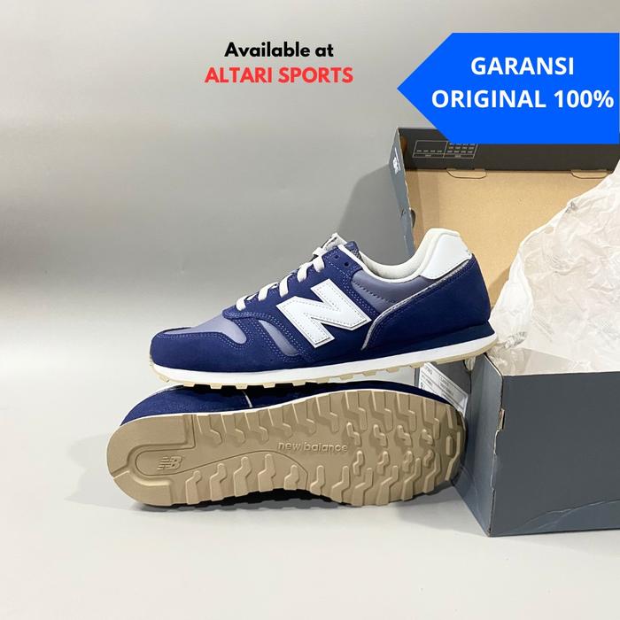 SEPATU SNEAKERS KASUAL PRIA NB 373 ML373NV2 ORIGINAL