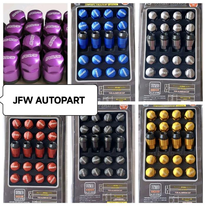 Mur racing mobil mur roda velg racing rays composite mur exclusive