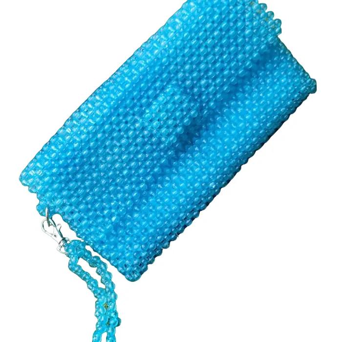 Tas Pesta Murah Cantik Model Clutch Dompet Lucu Wanita / biru muda