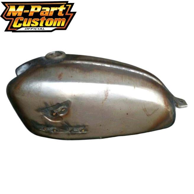 TANGKI MOTOR TANGKI CB PRESS MODEL GELATIK POLOS TEBAL
