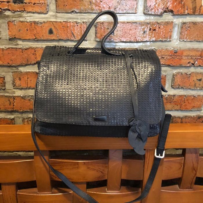 Sling bag top handle rouge&lounge kulit asli preloved