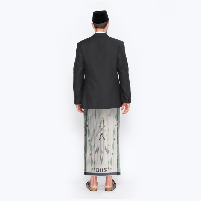 OBRAL Sarung BHS Masterpiece Gold Motif M81 SGE Putih Hijau 02