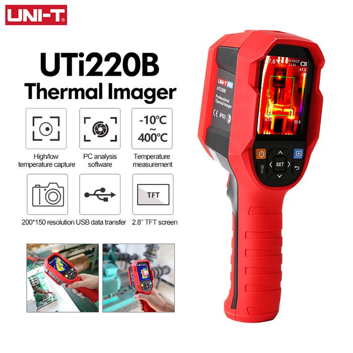UNI-T UTI220B Thermal Imager 200x150 Pixel Thermal Imaging Camera For