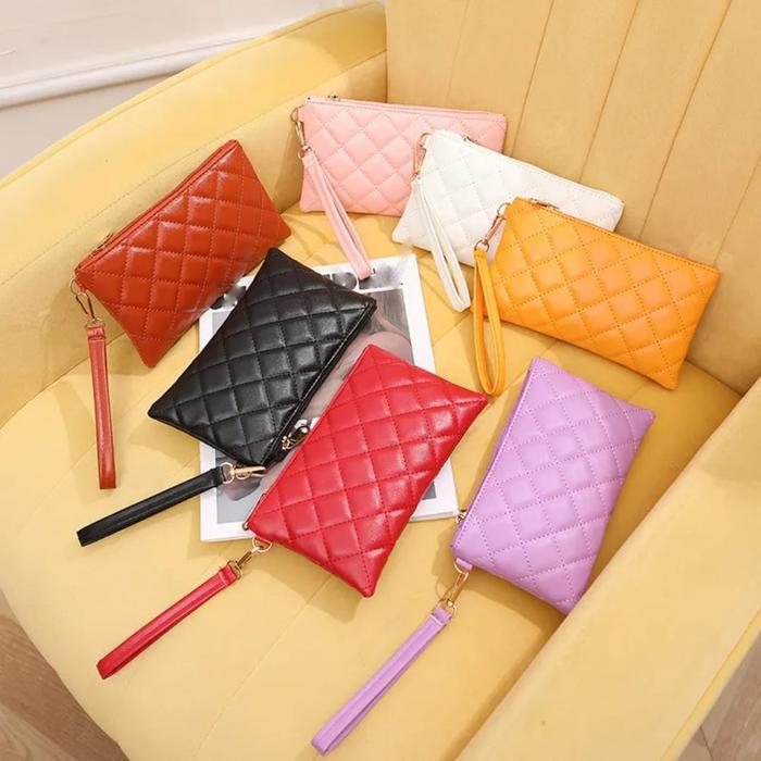 Dompet Panjang Satu Resleting Wanita Terbaru Dompet Dagadu Pouch Wanita