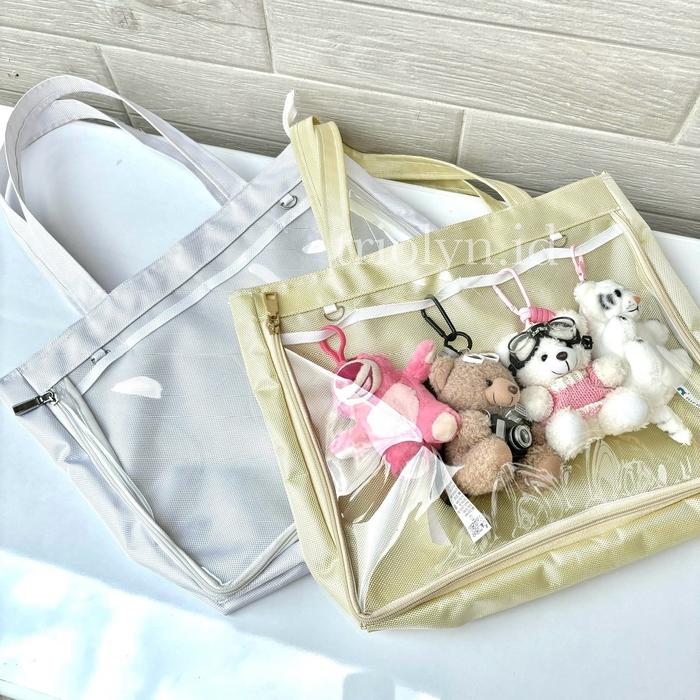 ITABAG Tas Totebag Boneka Badges Tas ITABAG Pin Cosplay Anime