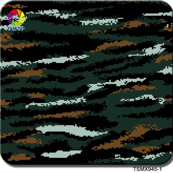 NEW 945-1 DIGITAL camouflage 0.5mX20m wtp camo hydrographics film