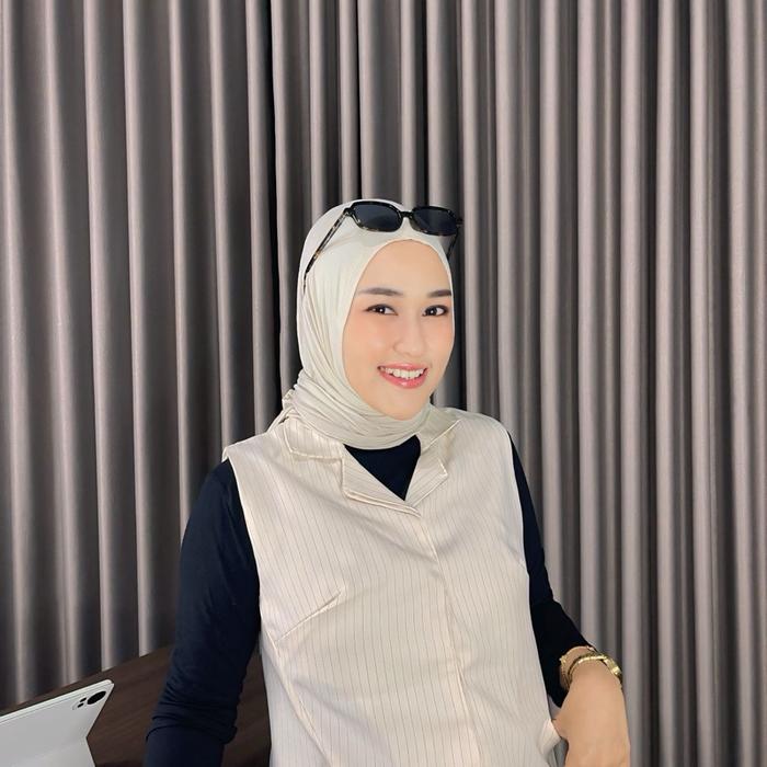 Jilbab Pasang Oval Instan Bamboo