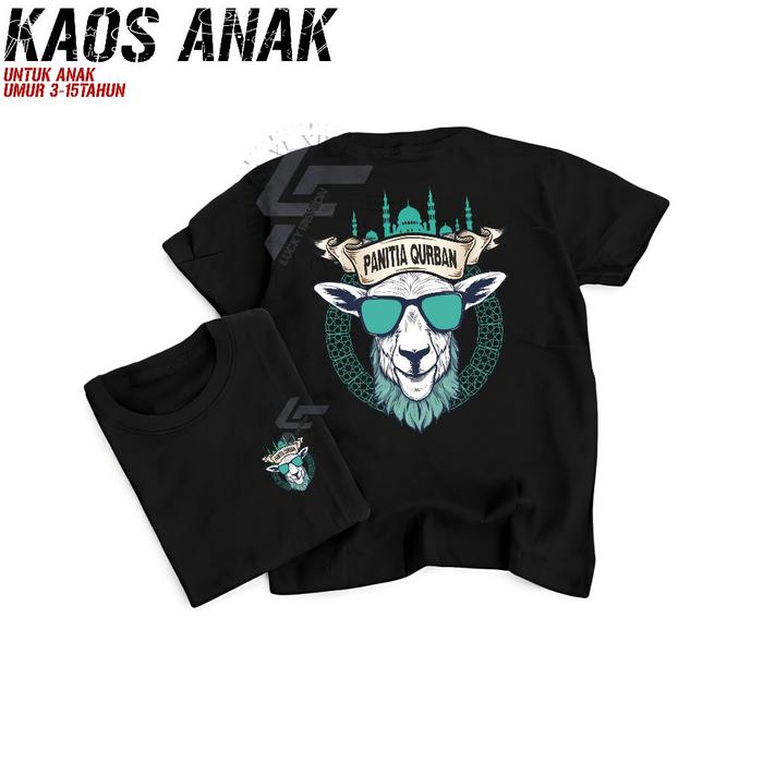 KAOS ANAK PANITIA QURBAN 2026 - BAJU PANITIA QURBAN - KAOS PANITIA QURBAN PREMIUM