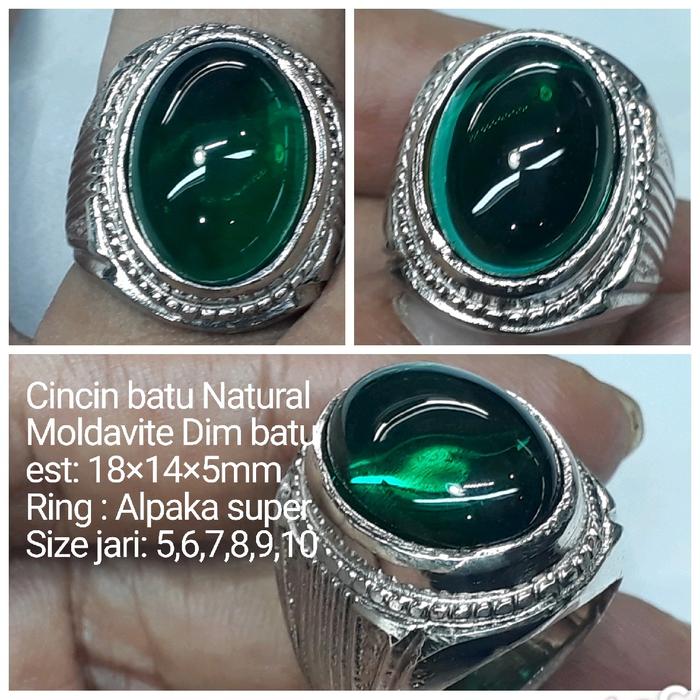 CINCIN BATU MOLDAVITE TOP CRYSTAL HG