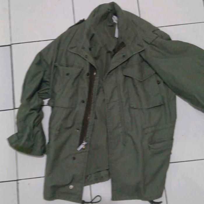 us army M65 alpha industries size L regular green field original