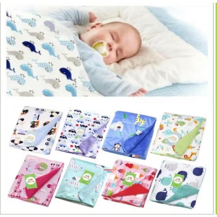Selimut Bayi Tebal Lembut Halus Baby Blanket Selimut Tidur Bayi Selimut BS-05