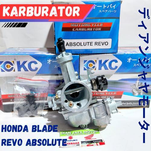KARBURATOR CARBURATOR KARBU REVO ABSOLUTE BLADE KC PART KARBU HONDA REVO