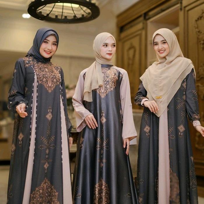 pre order pusaka cundamani isa luxury Gamis