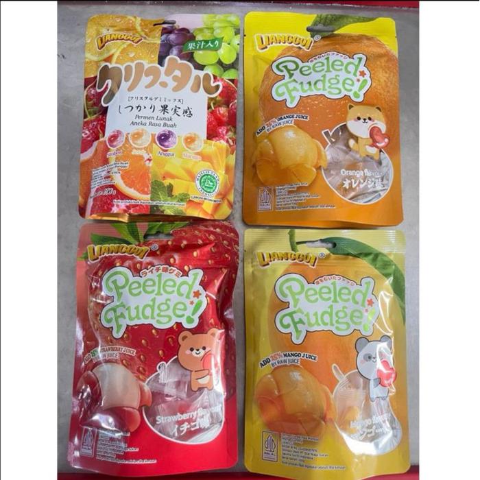 [HALAL] PERMEN LUNAK VIRAL ANEKA RASA BUAH Candy Jelly Gummies Manggo Permen Lunak Rasa Jagung 108gr