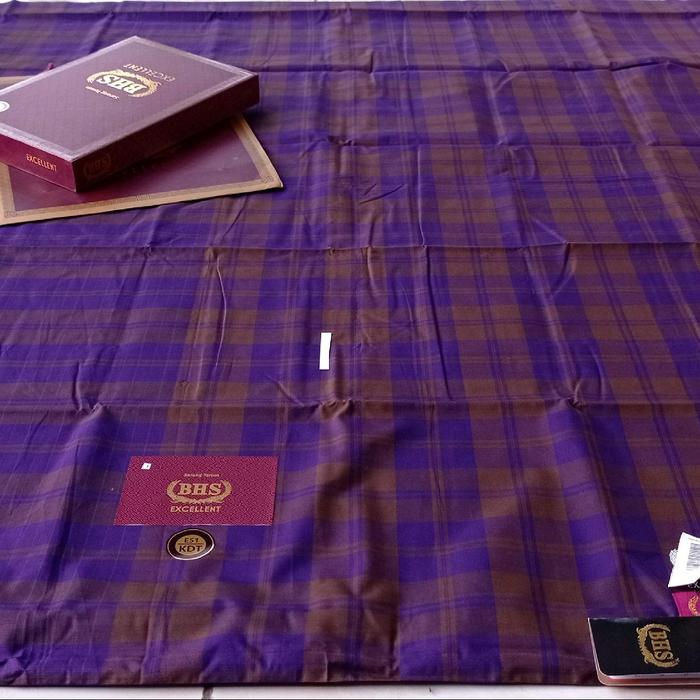 sarung BHS KDT exelent Gold Olive Tua kotak besar kotak kecil sarung sandur madura