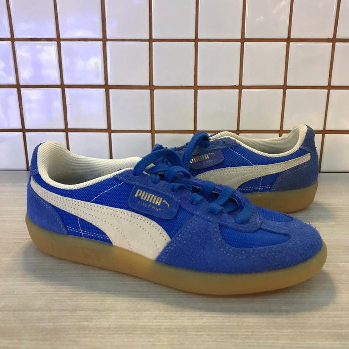 Vintage Puma Palermo Bluebird Suede gumsole  Mod dept  Bnwt Size 38,5 eur 5.5uk 24.5 cm  Idr 650k