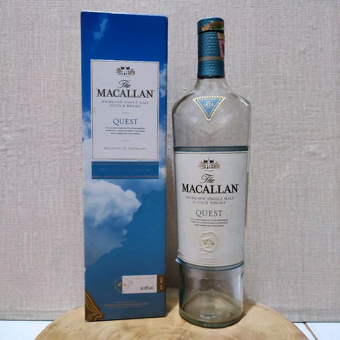 koleksi botol bekas_macallan Qu e s t 1000ml