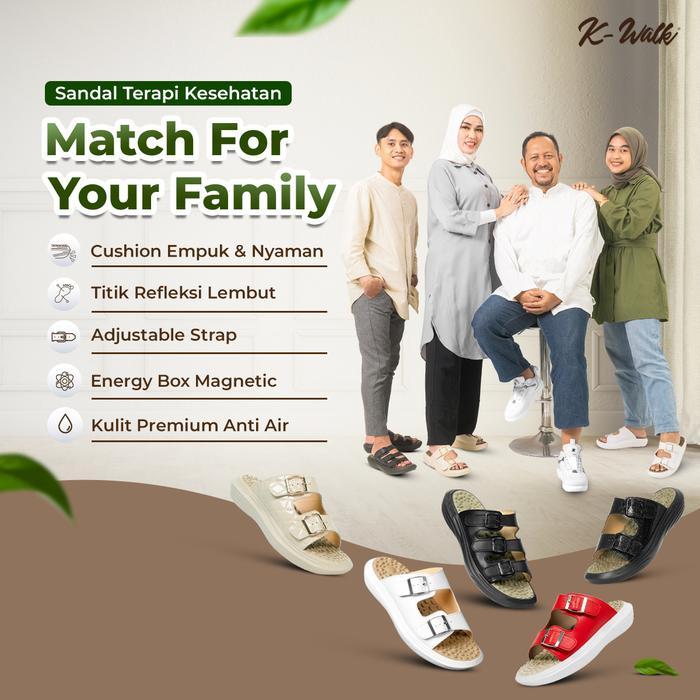 Sandal K-Walk Terapi Kesehatan Refleksi Jaco K-Walk Energy Sendal Jaco