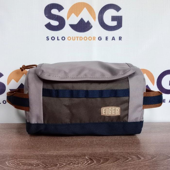 Tas Hand Bag EIGER Hillwander Dopp Kit Original
