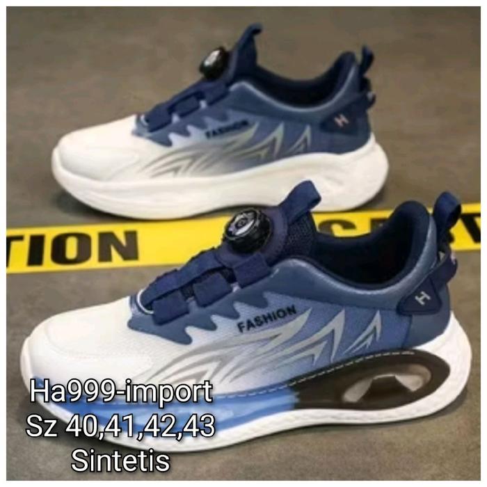 Sepatu Ha999-Import 300a Sintetis Ukuran 40-43 - Pria, Sneaker, Running, Olahraga, Wanita, Shoes, Ke