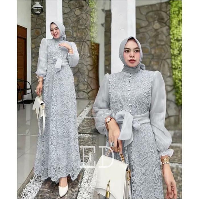 > DRESS KAYALA / FASHION MUSLIMAH / DRESS / BUSANA WANITA / BAJU KONDANGAN / GRATIS ONGKIR / // PAKA