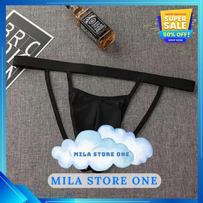 OPEN G STRING PRIA CD TRANSPARAN SEXY CELANA DALAM MINI THONG MEN'S Y058 DIJAMIN GRATIS ONGKIR