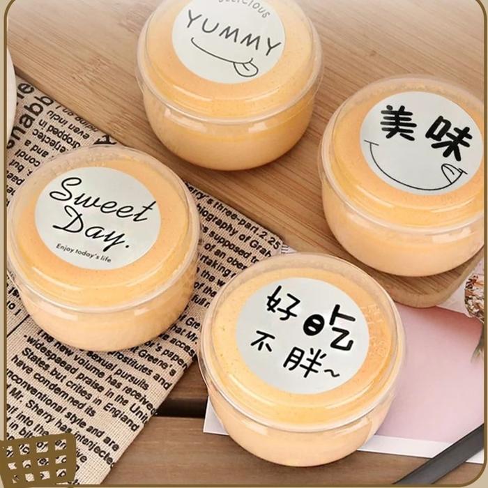 Gelas Puding Dessert Cup Pudding Mika Gelas Jelly Tahan Panas Isi 10pc