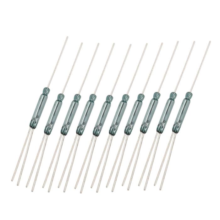 10pcs N/O N/C SPDT Reed Magnetic Switch Switches Replacement 2.5X14MM