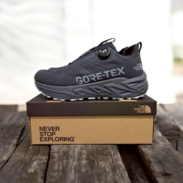 Sepatu The NORTH Face GTR Boa System Black 100% Original Store Guarantee
