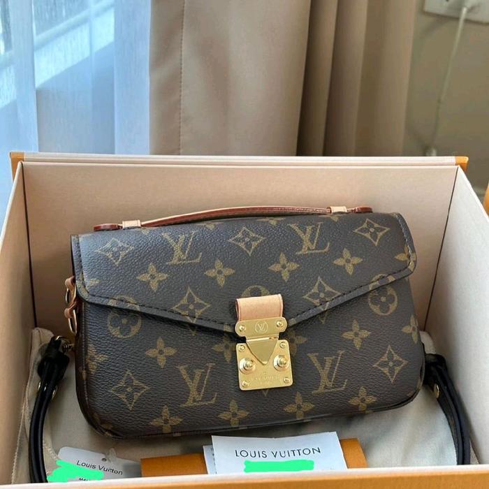 AUTHENTIC LV METIS EASTWEST MONOGRAM MICROCHIP PRELOVED