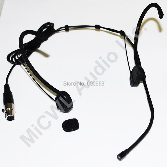 Black Foldable Headset Mic Microphone For Shure SLX PGX UT BLX ...