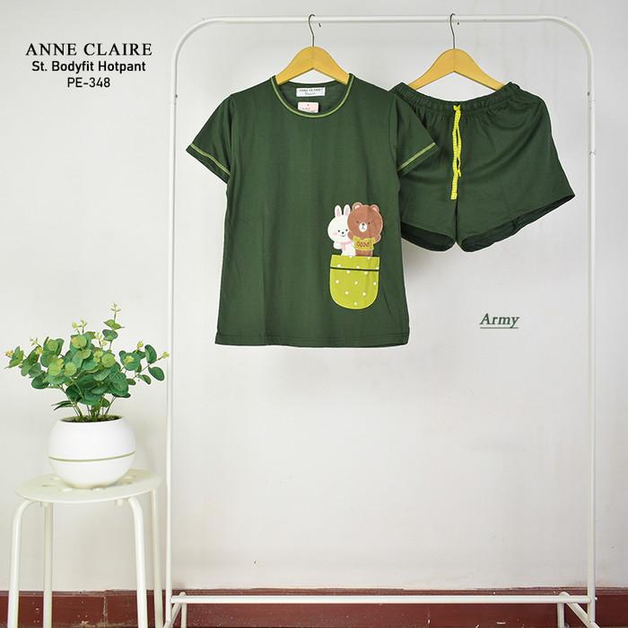 T㊚13 BABYDOLL ANNE CLAIRE BODYFIT CELANA PENDEK HOTPANT BAJU TIDUR WANITA U☛K1
