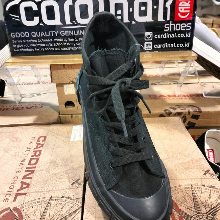 ALL BLACK CARDINAL SHOES LADIES