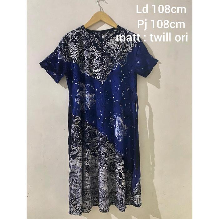 Daster batik twill rayon- daster batik twill rayon-daster batik Allsize batik cap asli Pekalongan  k
