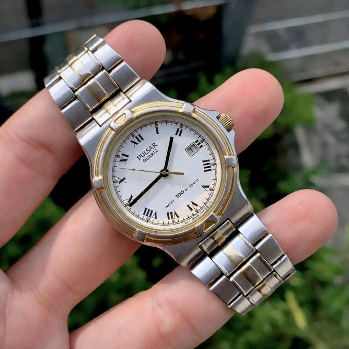 RETRO ABIS ! jam Pulsar by Seiko Japan quartz vintage jadul antik original jepang sport watch diver 
