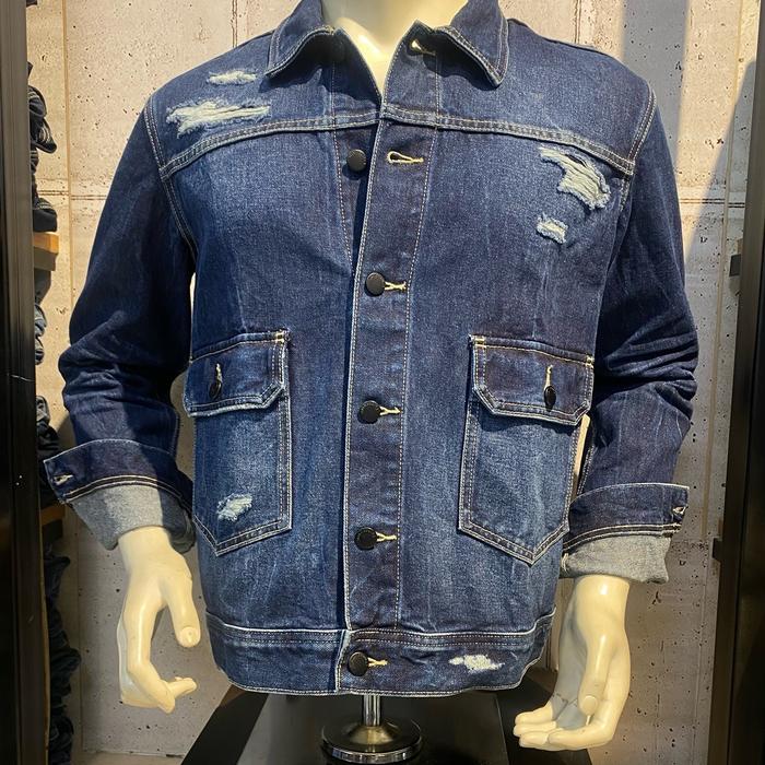 EMBA JEANS Jaket Jeans Trucker Dark stone