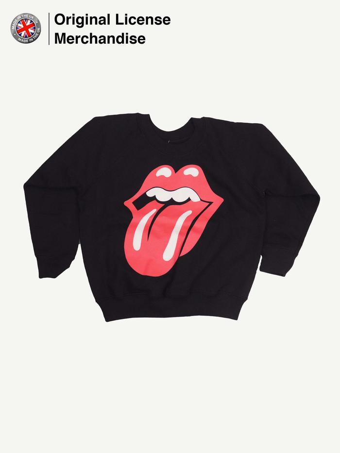 Jaket Sweater Anak Laki Perempuan Motif ROLLING STONES Classic Tongue