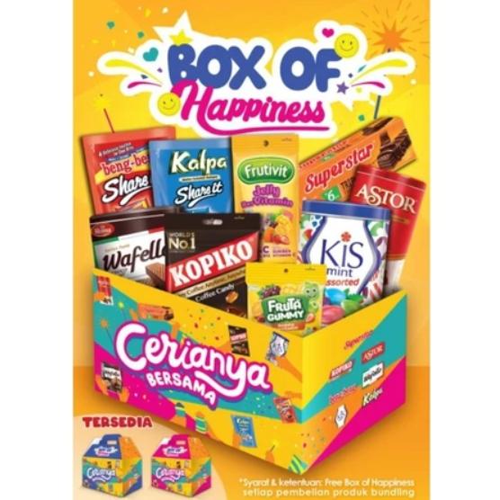 TERMURAH PAKET MAYORA HAPPINES HAMPERS IDUL FITRI PAKET LEBARAN/RAMADHAN Biskuit Cookies Food Snack
