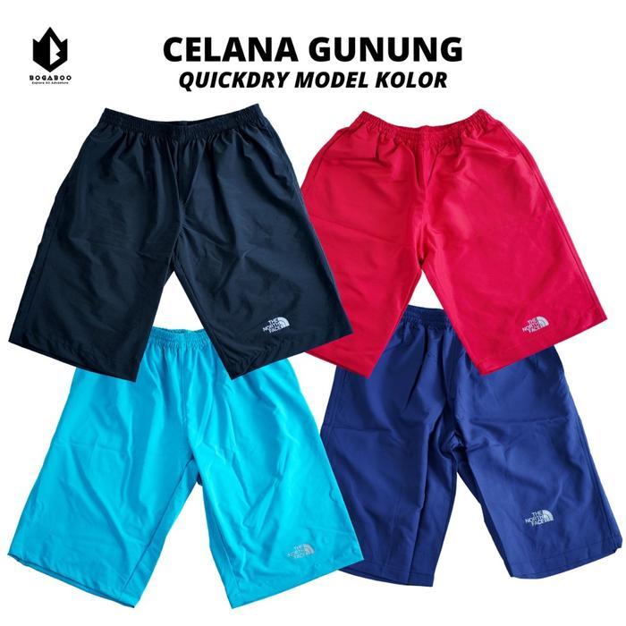 Celana Pendek Quickdry Mountaineer Outdoor Bagus celana kolor santai *