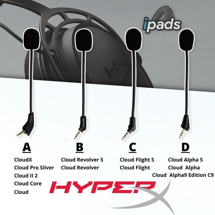 Mic HyperX Cloud X Pro I II 1 2 Core Flight S Revolver Alpha S Cloud9