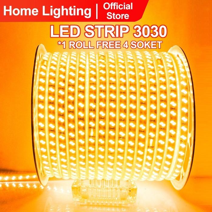 Home Lighting LAMPU LED STRIP SELANG METERAN (1M-100M) OUTDOOR DAN INDOOR LAMPU PLAFON LAMPU HIAS