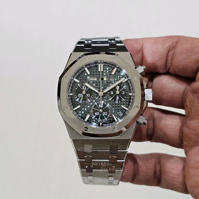 Jam Tangan Keren AP001 26240 Green Dial by APSF