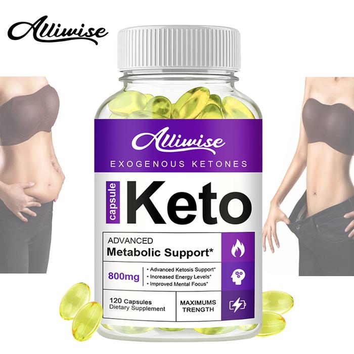 Alliwise Keto Capsule Fat Burner Ketosis Weight Loss Natural
