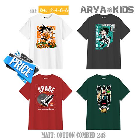 Kaos Premium Anak Laki Laki Cotton Combed 24s / Kaos Distro Anak Cotton Combed 24s /Kaos Anak Premiu
